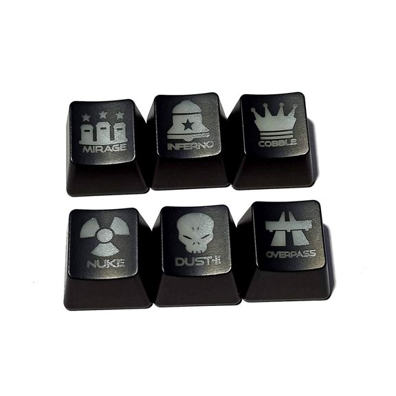 Gaming Keycaps Durable ABS Keycap OEM Profile R4 Personality Height Translucent for Key Cap for Mechanical Keyboard