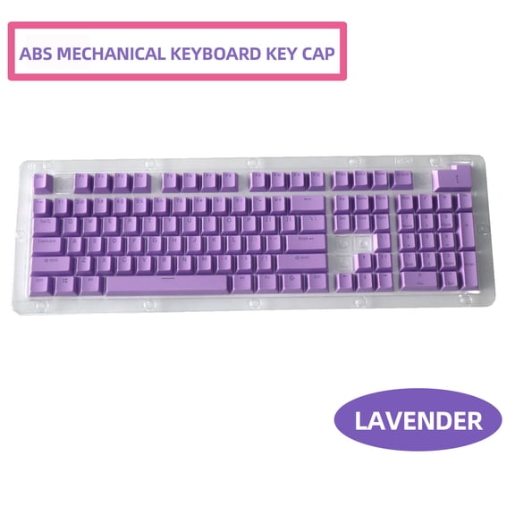 Gaming Keycaps Set 104 Keys PBT Double Shot Shine Through Rainbow Backlit OEM Profile Mechanical Keyboard Replacement Custom Keycaps For MX Switches Cherry Gateron Kailh RGB LED