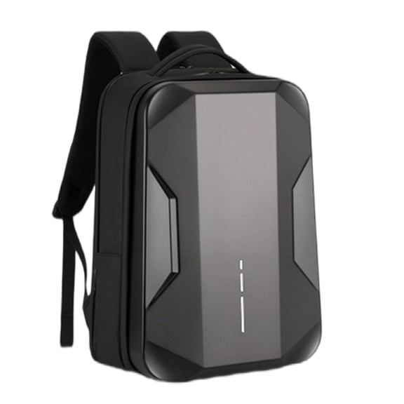 Gaming Laptop Backpack 15.6" to 17.3" Laptops Storage Carring Bag for Water Bottle & Clothing Compartment, Black/Silver