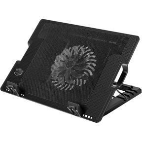Gaming Laptop Cooling Pad for 10-18 Inch, Laptop Cooling Pad Stand Built-in 140mm Big Fans with 5 Height Adjustable, Ergonomic Comfortability Notebook Riser all Laptops MacBook Pro Air & More