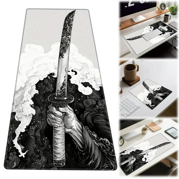 Gaming Laptop Keyboard Mat, 7.8"x 9.5" Non-Slip Rubber Base and Stitched Edges Fit Full-Size Gaming Keyboards, Thick Cushion Reduces Wrist Fatigue