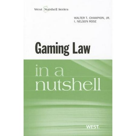 Pre-Owned Gaming Law in a Nutshell (Paperback) 0314278362 9780314278364