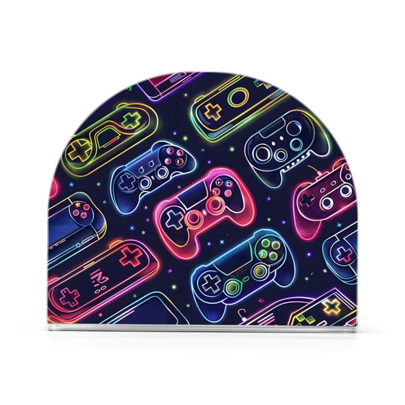 Gaming Machines Multicoloured Napkin Holder for Table Clear Napkin Stand Paper Holder Acrylic Organizer Dispenser Napkins for Dinner Kitchen Restaurant Room