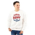 thumbnail image 1 of Gaming Makes Me Happy Sweatshirt for Men or Women Brisco Brands S, 1 of 6