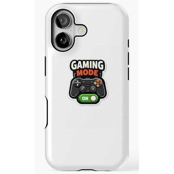 Gaming Mode On Controller Graphic Gamer Life Phone Case for iPhone 17 16 15 14 13 12 11 Pro Max
