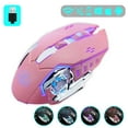 thumbnail image 1 of Gaming Mouse 2.4G Bluetooth Wireless Rechargeable Mouse For Laptop RGB Backlight E-Sports Mechanical Mouse For PC Computer Gamer, 1 of 10