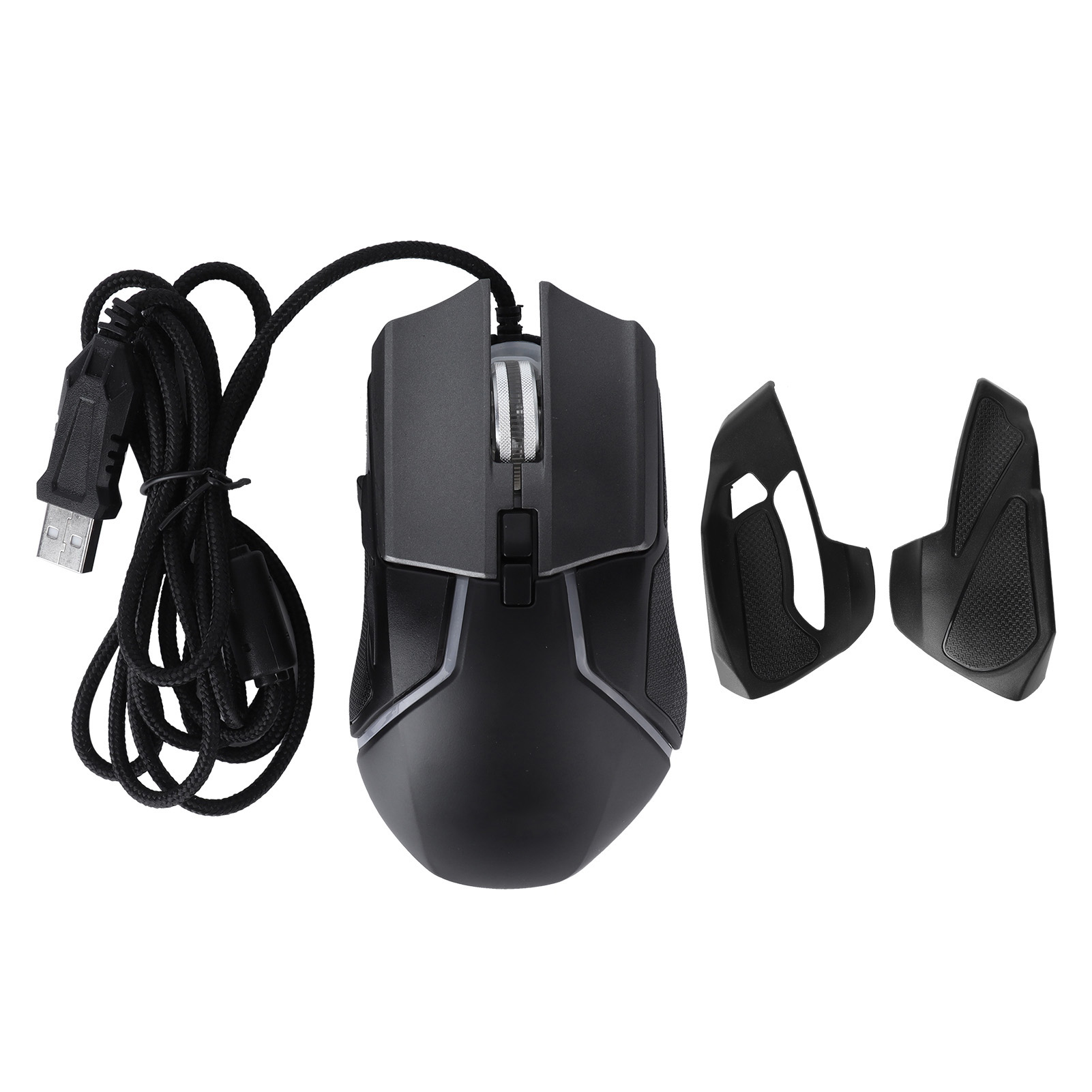 Gaming Mouse Adjustable DPI Mechanical Ergonomic RGB Lighting Wired ...