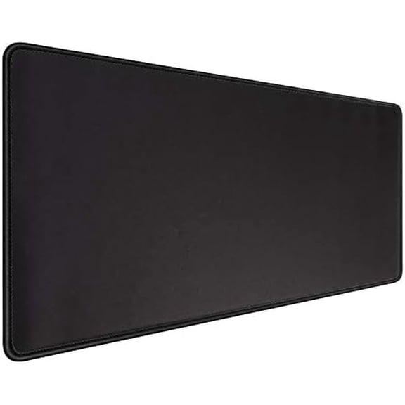 Gaming Mouse Mat/Mouse Pad 31.5x11.8x0.12Inch | XXL mouse pad | table mat/large size | improved precision and speed | rubber base for stable Grip on smooth surfaces non-slip (80x30 Black)
