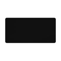 Gaming Mouse Pad 23.6"x11.8" Large Black Mouse Mat Desk Pad  for Keyboard Black Mousepad with Non-Slip Rubber Base Stitched Edges for Work Game Office Home Desk Decor