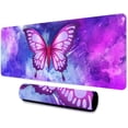 thumbnail image 1 of Gaming Mouse Pad 31.5x11.8 Inches Romantic Dream Animal Butterfly Moth Pattern Printed Game Mouse Pad for Home Office Game Studio BDXPMN42, 1 of 6
