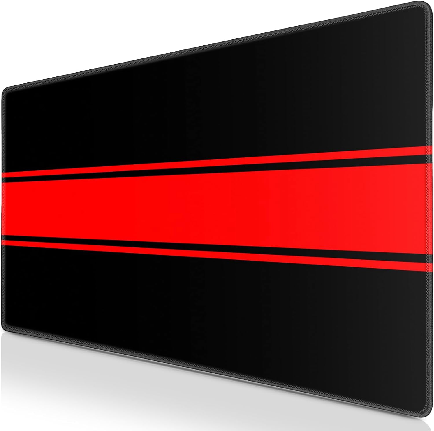 Gaming Mouse Pad, Computer Mouse Pad 31.5x15.7inch Large Extended Computer Mouse Mat with Non-Slip Base Keyboard Full Desk Mousepad for Gaming, Office, Home
