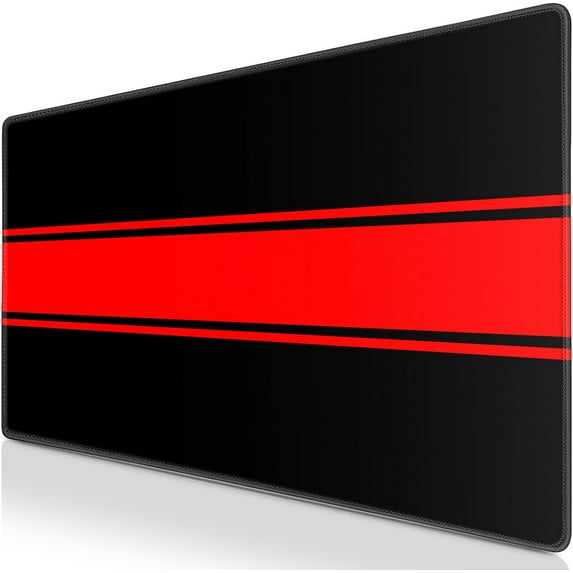 Gaming Mouse Pad, Computer Mouse Pad 31.5x15.7inch Large Extended Computer Mouse Mat with Non-Slip Base Keyboard Full Desk Mousepad for Gaming, Office, Home