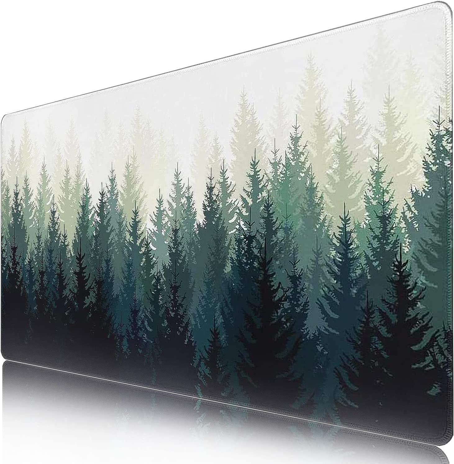 Gaming Mouse Pad, Desk Pad with Non-Slip Base Extended Large Mouse Pad XXL Keyboard Mouse Pad Desk Mat On Top of Desks for Work, Game, Office, Home - Japanese Cherry Blossom (31.5x15.7 in)