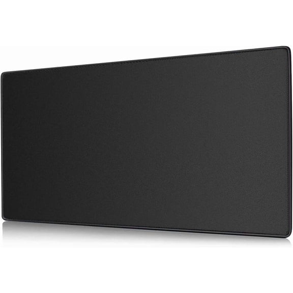 Gaming Mouse Pad Extended Mouse Mat (31.5"x11.8"inch,3mm),Nonslip Base Thick Comfy, Waterproof and Foldable Mat for Desktop Computer Laptop Keyboard Consoles, Black