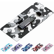 Gaming Mouse Pad Large Black and White XXL Mouse Pad for Gaming - Desk Mat for Keyboard - Thick Artisan Mousepad for Desk Stealth Drip
