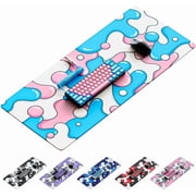 Gaming Mouse Pad Large Cotton Candy XXL Mouse Pad for Gaming - Desk Mat for Keyboard - Thick Artisan Mousepad for Desk (Cotton Candy Drip)