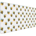 thumbnail image 1 of Gaming Mouse Pad Large Desk Mat,Desk Pad Extended Keyboard Pad,Anti-Slip Rubber Base Mouse Pad for Women Girls Work,Game,Office,Home 35.4"X15.7",Cute Honey Bee, 1 of 6