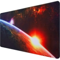 Gaming Mouse Pad, Large Extended Mouse Pad 31.5x15.7inch Big Computer Mousepad for Home Office Gaming Work