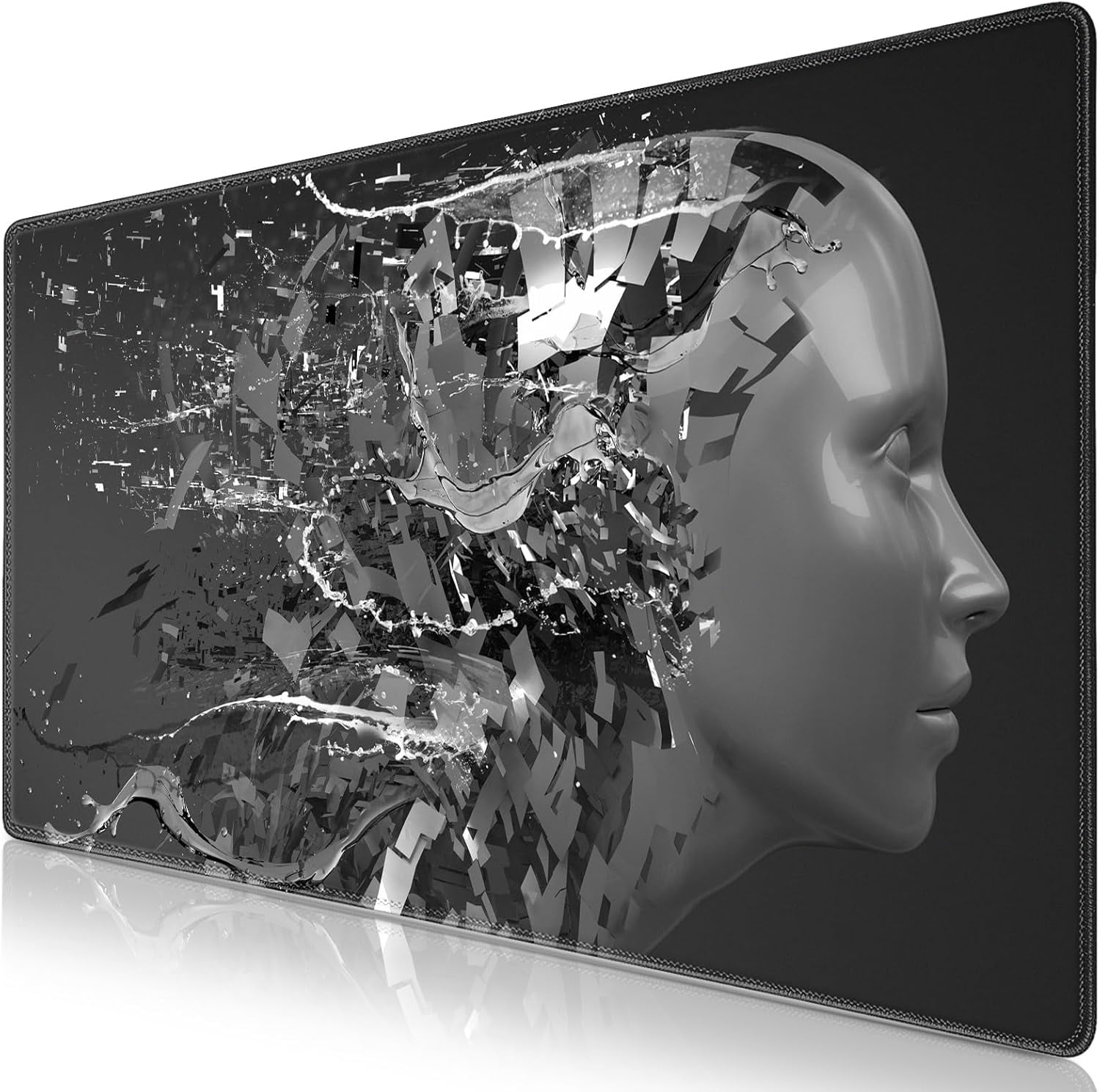 Gaming Mouse Pad, Large Extended Mouse Pad Big Computer Mousepad for Home Office Gaming Work 31.5x15.7inch
