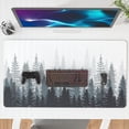 thumbnail image 1 of Gaming Mouse Pad Large, Misty Forest Tree XXL Full Size Desk Pad Big Extended Desk Mat Non-Slip Rubber, Keyboard Mouse Mat Desk Pad for Work, Game, Office, Home, 31.5" x15.7", 1 of 6