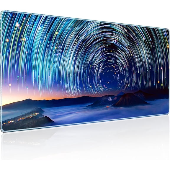 Gaming Mouse Pad, Large Mouse Pad for Gamer, High Performance Large Mousepad with Non-Slip Rubber Base, Smooth Mousepad for Precise Gaming Control & Comfort - 35.4L x 15.7W Inches