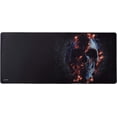 thumbnail image 1 of Gaming Mouse Pad Large Size 35.4 X 15.7X 0.12inches Desk Mousepad with Personalized Design for Laptop, Computer PC - Black Skull, 1 of 6