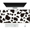 thumbnail image 1 of Gaming Mouse Pad, Mouse Mat Desk Pad Long Nonslip Rubber Base, Cow Print Stuff XL Mouse pad, 1 of 5