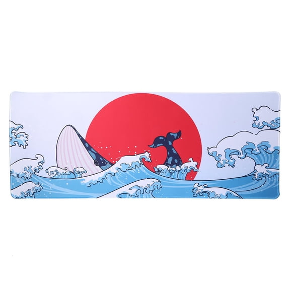 Gaming Mouse Pad Oversized Keyboard Pad For Computer Toptop Thickening Coral Sea Theme