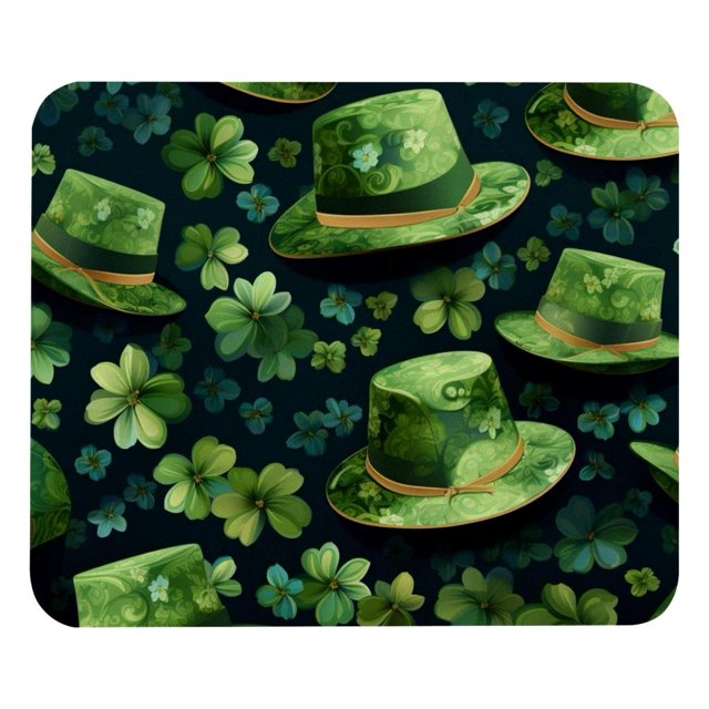 Gaming Mouse Pad, Saint Patrick's Day Prints Mouse Mat for Desk Home