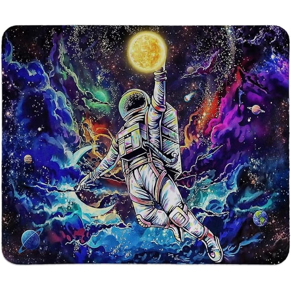 Gaming Mouse Pad, Small Cool Gamer Mouse Pad, Gaming Mousepad Accessories for Desk, Laptop, Computer, Office, Boys Kids Room Decor, 9.5x7.9 Inch