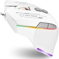 thumbnail image 1 of Gaming Mouse, Wired Gaming Mouse with RGB Backlit, 7200DPI Adjustable, PC Gaming Mice with 7 rogrammable Macro Buttonsg, Ergonomic Mouse Gamer for PC, Desktop, Mac，Laptop, Chromebook., 1 of 3