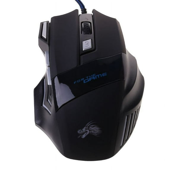 Gaming Mouse Wired, USB Optical Computer Mice with RGB Backlit 4 Adjustable DPi