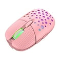 thumbnail image 1 of Gaming Mouse with Lightweight Honeycomb Shell,Ultralight Ultraweave Cable,RGB Backlit Lamp Effect,3 Modes Up to 3200 DPI Optical Sensor for PC Gaming, 1 of 7