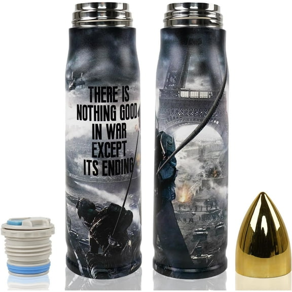 Gaming Mug 17 oz Bullet Tumbler Leak Proof - Gaming Gifts for Men Birthday Gifts for Men Dad Father''s Day