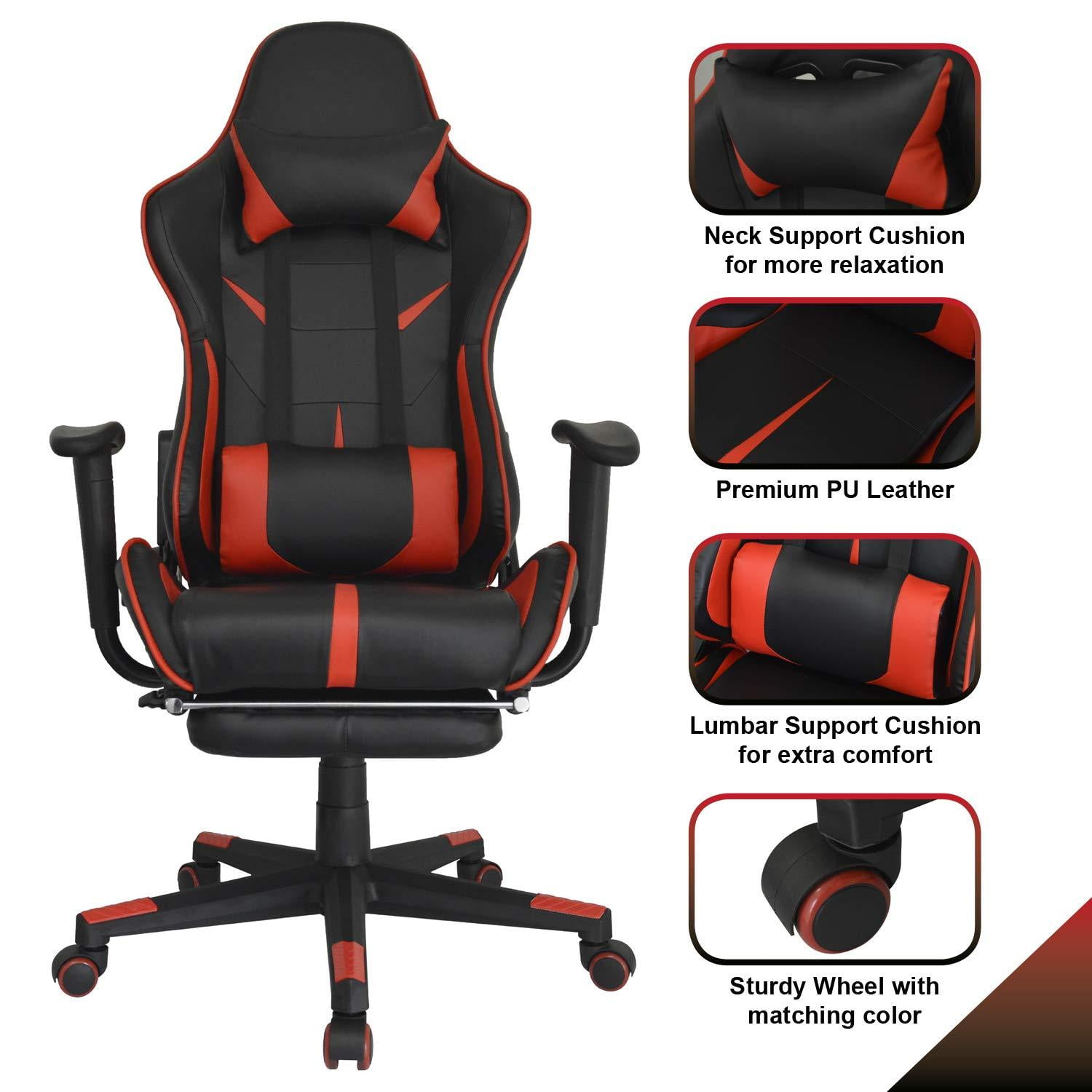 Gaming Office Chair Game Racing Ergonomic Backrest and Seat Height