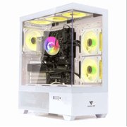 Gaming PC Desktop Computer Intel Core i7-9700KF RX 580 8GB Graphics 16GB RAM 512GB SSD 1TB HDD WiFi6 BT5.4 Windows 11 with Keyboard & Mouse