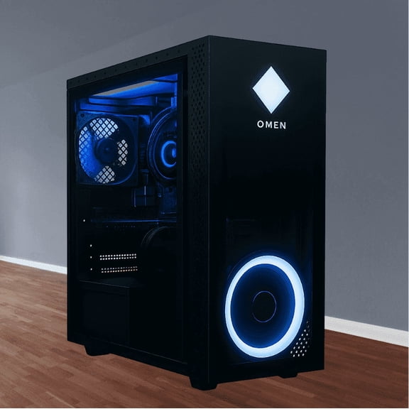 Gaming PC Computer Desktop Intel i7 Xeon E5, NVIDIA GT 1030 2GB, 32GB RAM, 512GB SSD + 1TB HDD, 650W Power Supply, Win11, WiFi6, BT5.4, W/ RGB Keyboard & Mouse