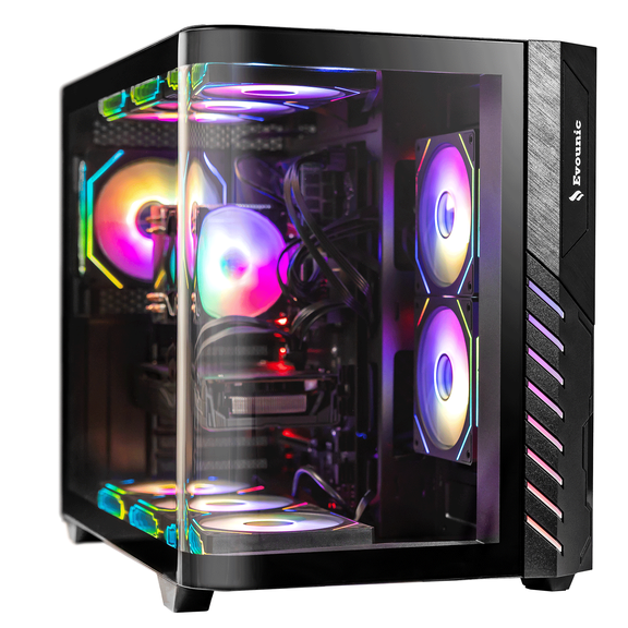 Gaming PC Computer Desktop i5-11400F RX580 8GB 16GB RAM 512GB SSD+ 1TB HDD WiFi6 BT 5.4 Windows 11 ARGB FAN X9
