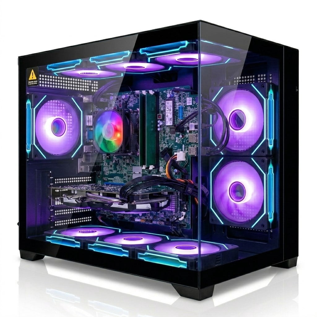 Prebuilt Gaming PC Desktop i7-6700K, Integrated Graphics , 16GB