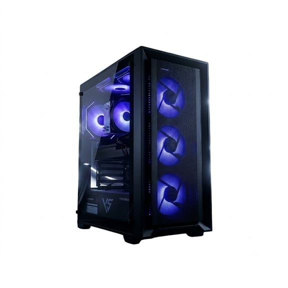 Gaming PC Desktop Intel i7-8700K, GTX 960, 16GB RAM, 512GB SSD, WiFi6 & BT5.4, Windows 11 Computer ,Keyboard & Mouse