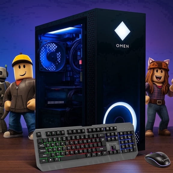 Prebuilt Gaming PC Desktop i7-6700K, Integrated Graphics , 16GB DDR4 RAM, 512GB SSD + 1TB HDD, WiFi 6, Bluetooth 5.4, Windows11 RGB Gaming Computer