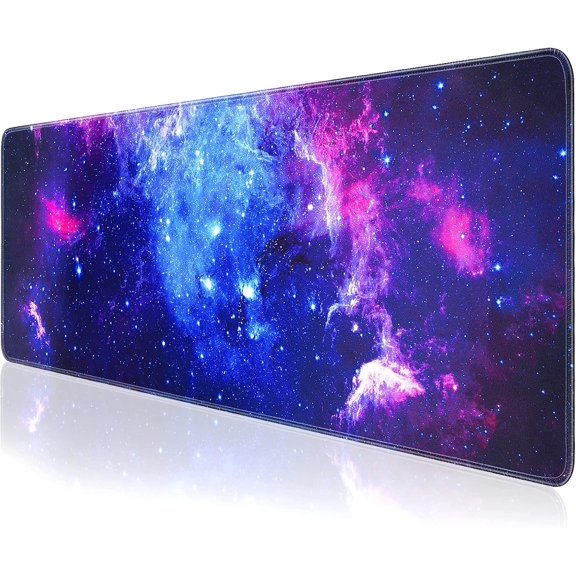 Gaming Pad, Large Pad XL 31. 5x11.8in, Big Extended Computer Keyboard Mat Desk Pad for Laptop with Stitched Edges, Mousepad for Gamer &Office