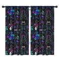 thumbnail image 1 of Gaming Pattern Blackout Kids Curtains,Childrens Insulated Curtains Set Of 2,Bedroom Essentials,Toddler Room Decor 42x84in(106x213cm), 1 of 4