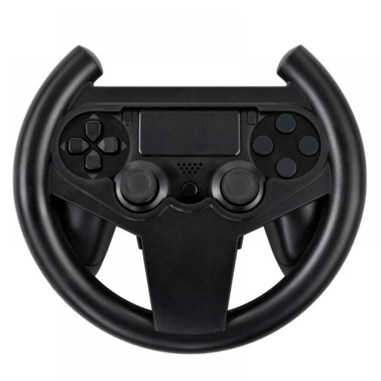Gaming Racing Steering Wheel For PS4 Compact Lightweight Gamepad Joypad Grip Controller With Detachable Cover