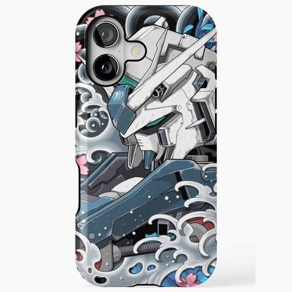 Gaming Robot Tattoo Art Phone Cover for iPhone 11 12 13 14 15 16 17 Pro Max