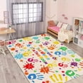 thumbnail image 1 of Gaming Rug for Living Room Boys Bedroom Anti-Slip Ultra Soft Thick Plush Handprint Carpet Gaming Mats for Gaming Room Classroom Decor Multiple Sizes, 1 of 9