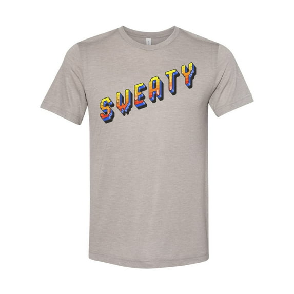 Gaming Shirt, Sweaty, Video Game Shirt, Gamer Gift, Video Game Gift, Unisex Fit, Nerd Shirt, Nerdy Shirt, Gift For Him, Gamer Boyfriend, Heather Stone, SMALL