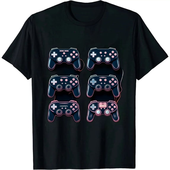 Gaming Shirts for Men, Funny Video Games Gamer T-Shirt