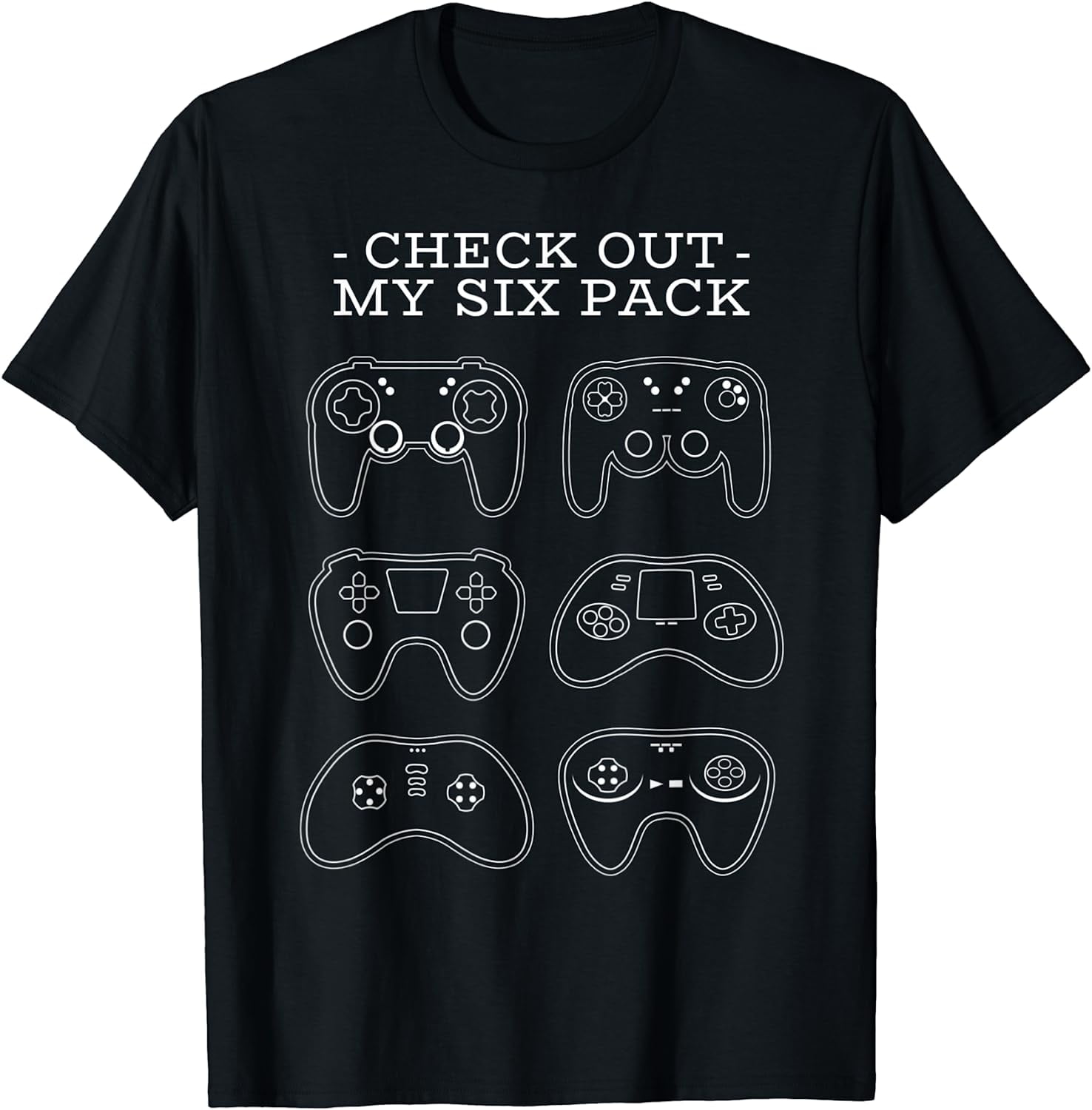 BioSilk Funny Video Games T-Shirt for Men, Humorous Graphic Casual