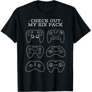 PAGLIO Gaming Shirts for Men, Funny Video Games Gamer T-Shirt